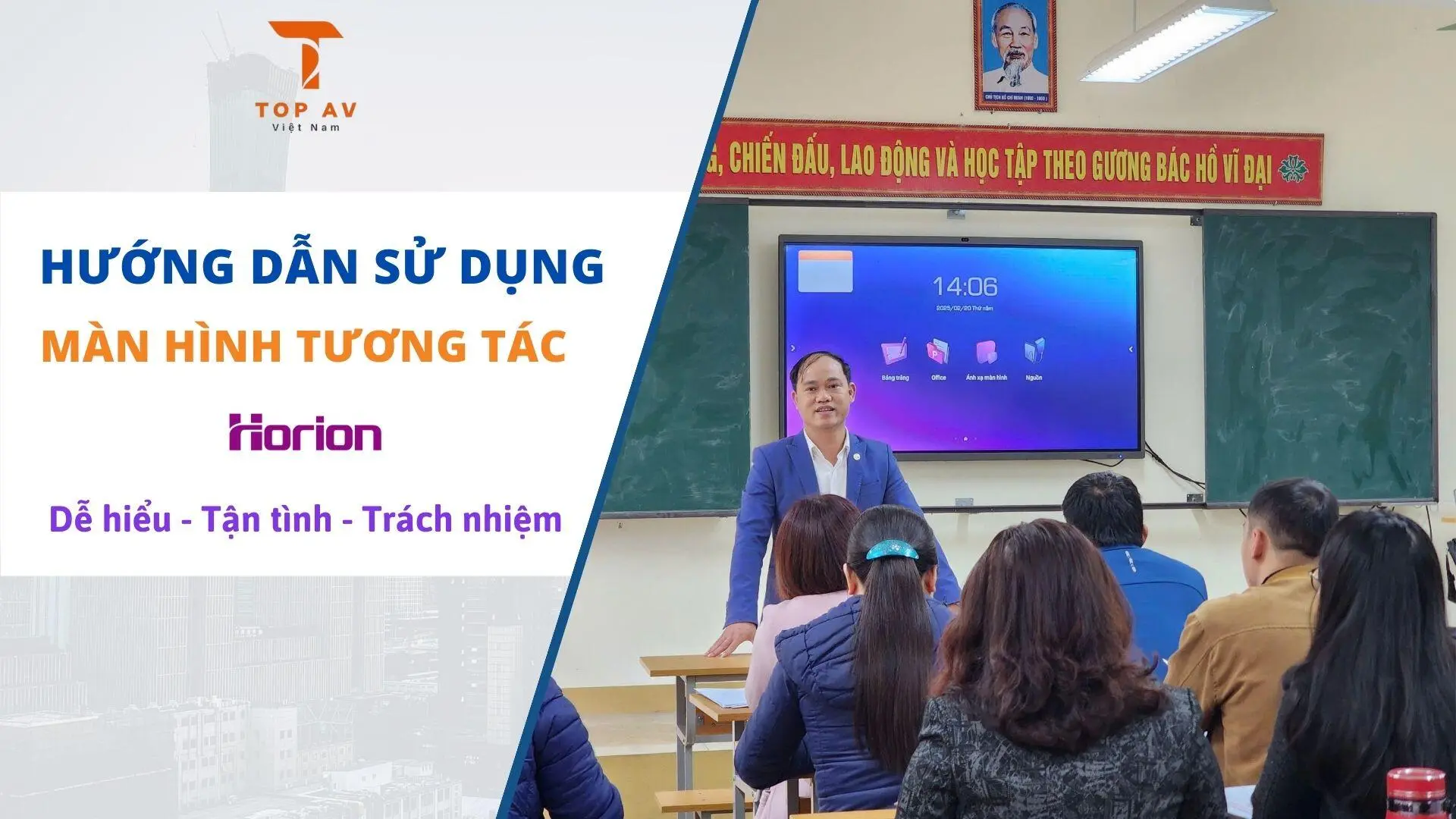 Bàn giao thiết bị, truyền tải kiến thức – Đội ngũ kỹ thuật TopAV cam kết hỗ trợ hết mình!